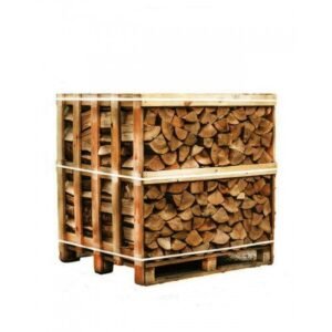 Alder firewood in 1m3 crate