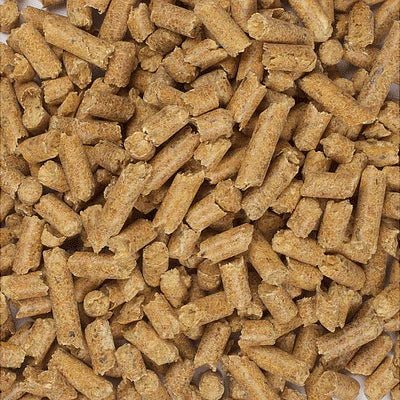 Hay pellets for litter